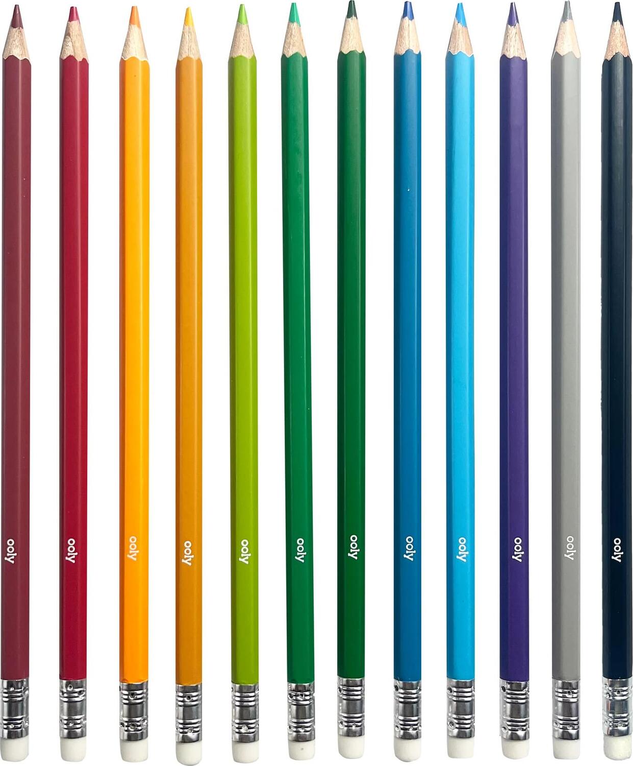 Un-Mistakeables! Erasable Colored Pencils - Set of 12