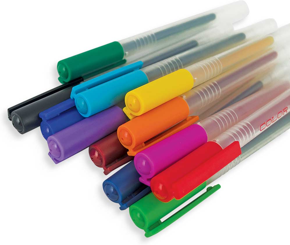 Color Luxe Gel Pens - Set of 12