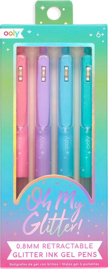 Oh My Glitter Gel Pens 4 Pack