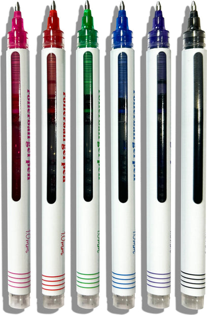 Seriously Smooth Rollerball Gel Pens - Set of 6