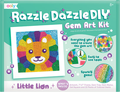 Razzle Dazzle Diy Gem Art Kit  Lil' Lion