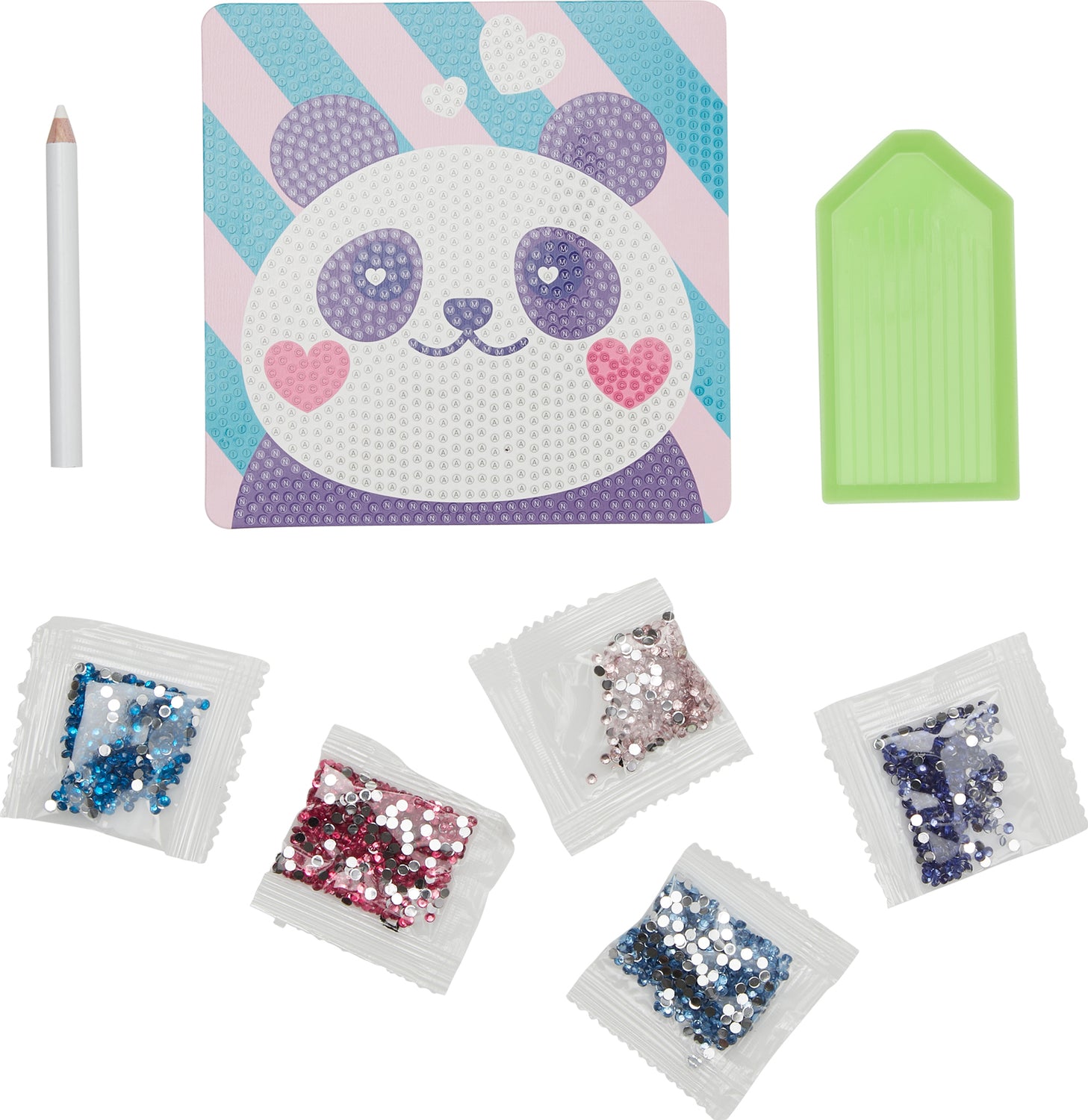 Razzle Dazzle D.I.Y. Mini Gem Art Kit - Pretty Panda