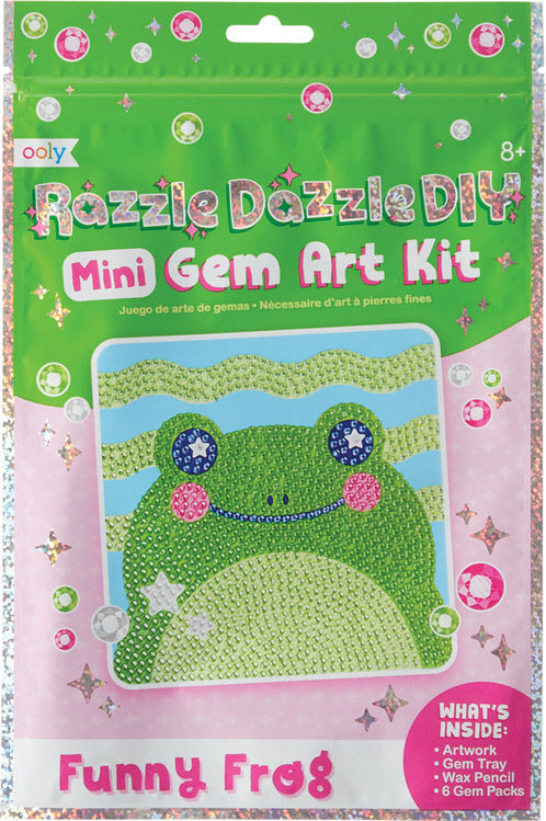 Razzle Dazzle DIY Gem Art Kit - Funny Frog