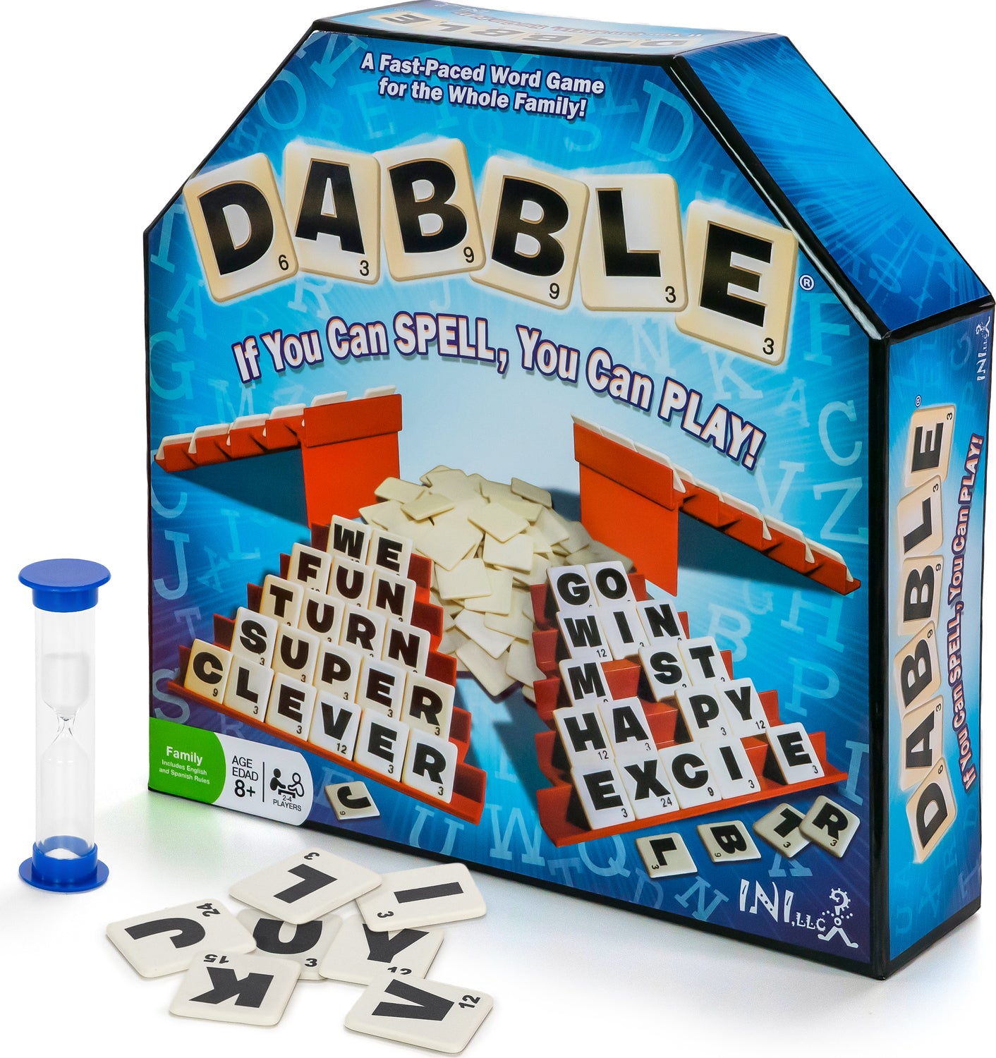 Dabble: Fast Thinking Word Game, Ages 8 And Above