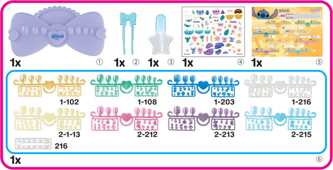 Aquanails Stitch Nail Designer Kit