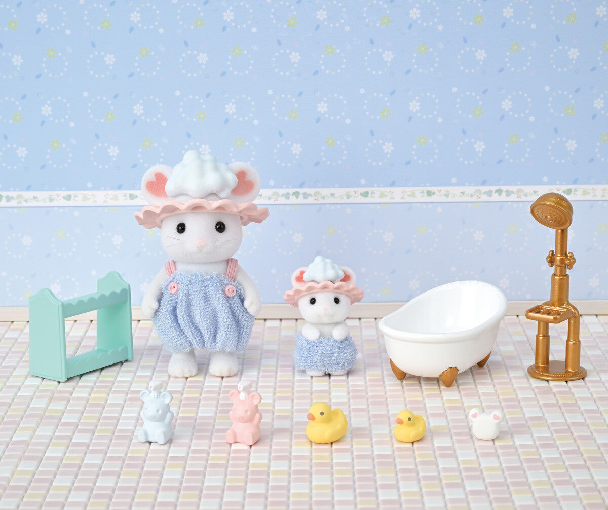 Calico Critters - Bathtime Bubble Siblings