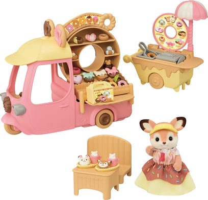 Calico Critters - Dip Dip Donuts Wagon