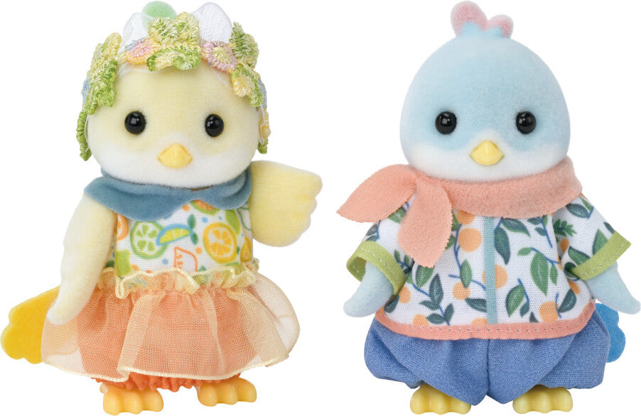 Calico Critters Bl Citrus Bird Family