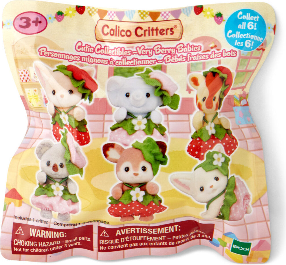 Calico Critters Cutie Collectibles -Very Berry Babies-