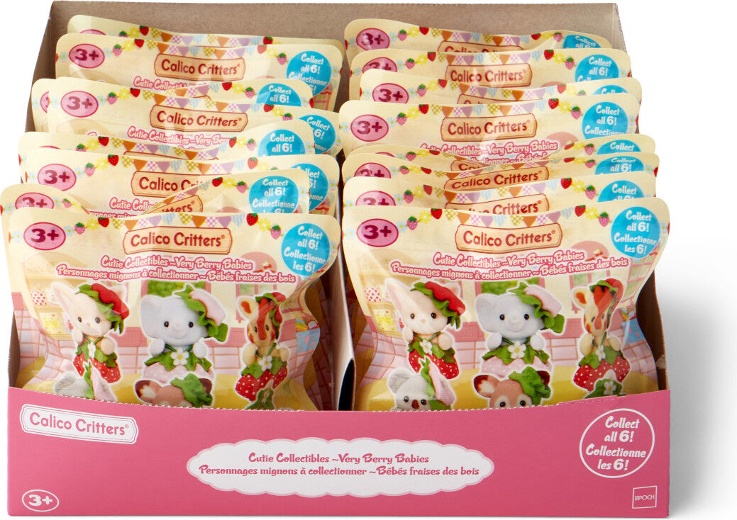 Calico Critters Cutie Collectibles -Very Berry Babies-