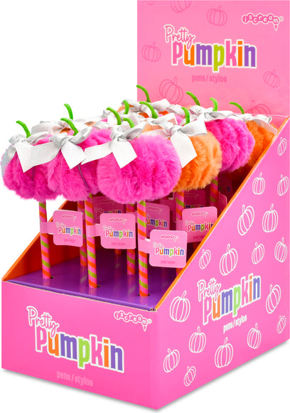 Pretty Pumpkin Plush Pen (assorted)