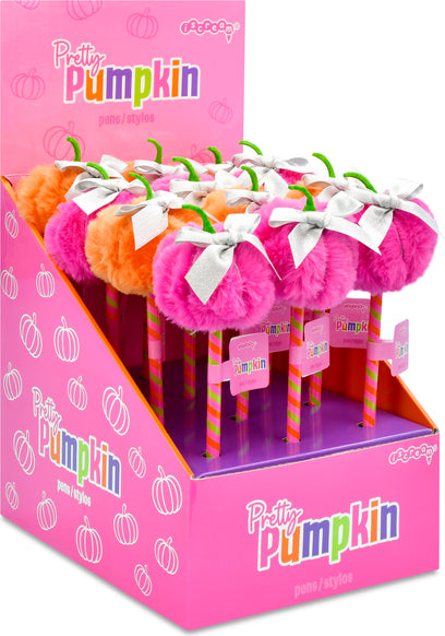 Pretty Pumpkin Plush Pen (assorted)