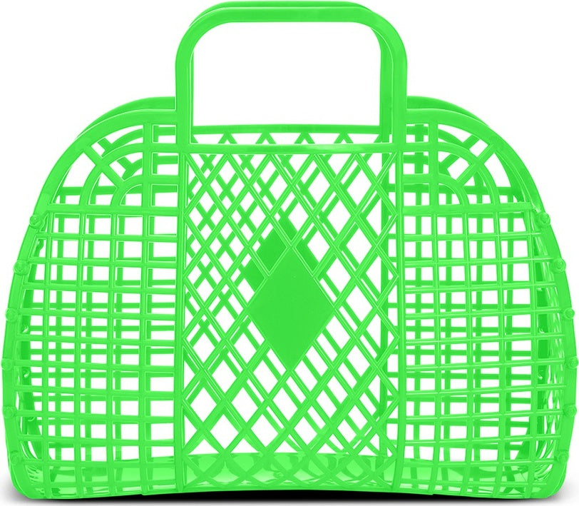 Green Neon Small Jelly Bag