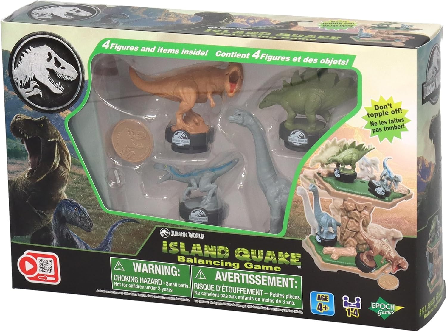 Jurassic World Island Quake - Balancing Game