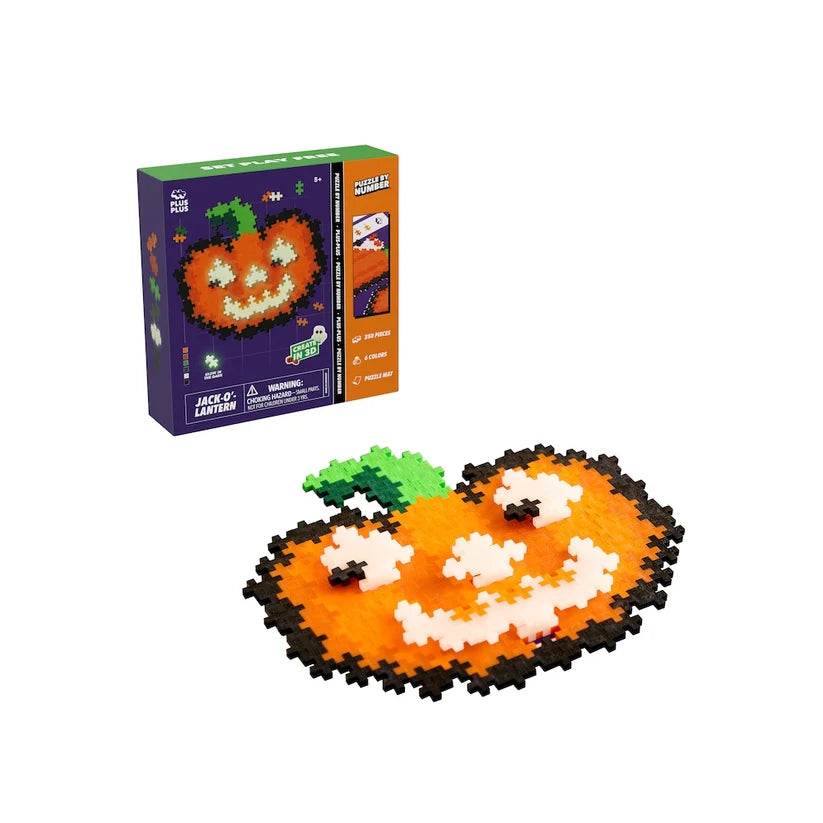 Puzzle By Number - Jack O Lantern