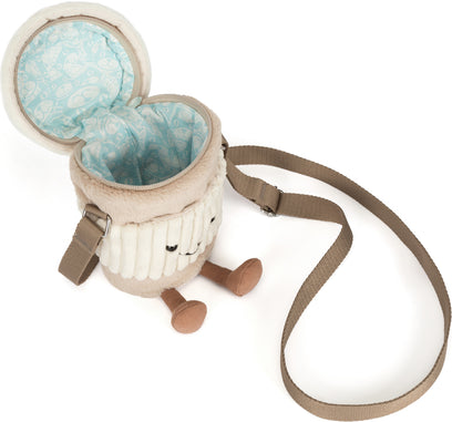 Amuseables Perkle Coffee Shoulder Bag 