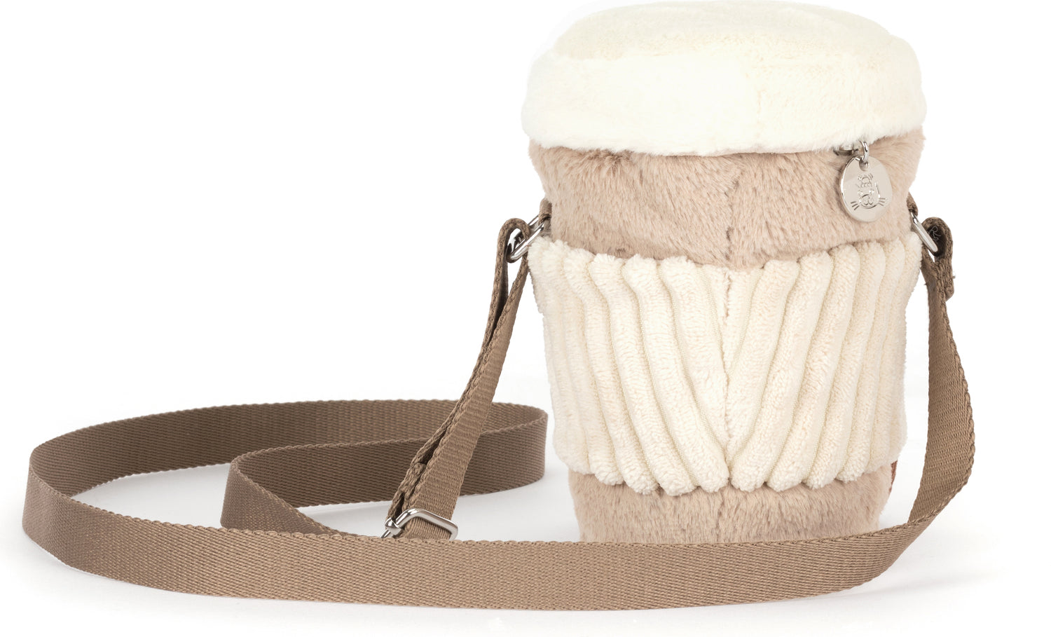 Amuseables Perkle Coffee Shoulder Bag 