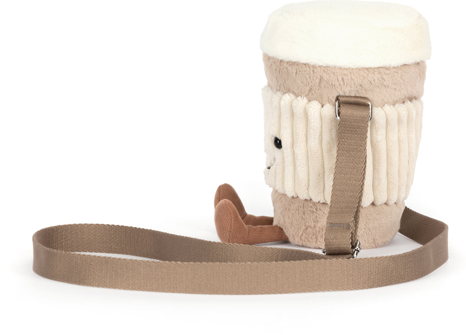 Amuseables Perkle Coffee Shoulder Bag 