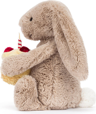 Bashful Beige Bunny Birthday