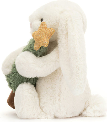 Bashful Bunny With Christmas Tree