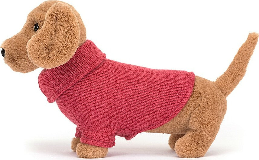 Sweater Sausage Dog Pink