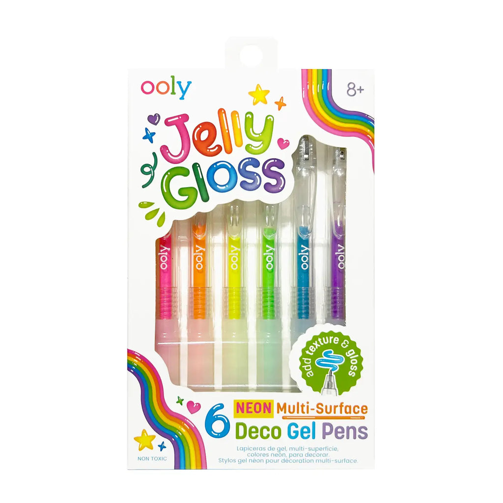 Jelly Gloss Neon Deco Gel Pens