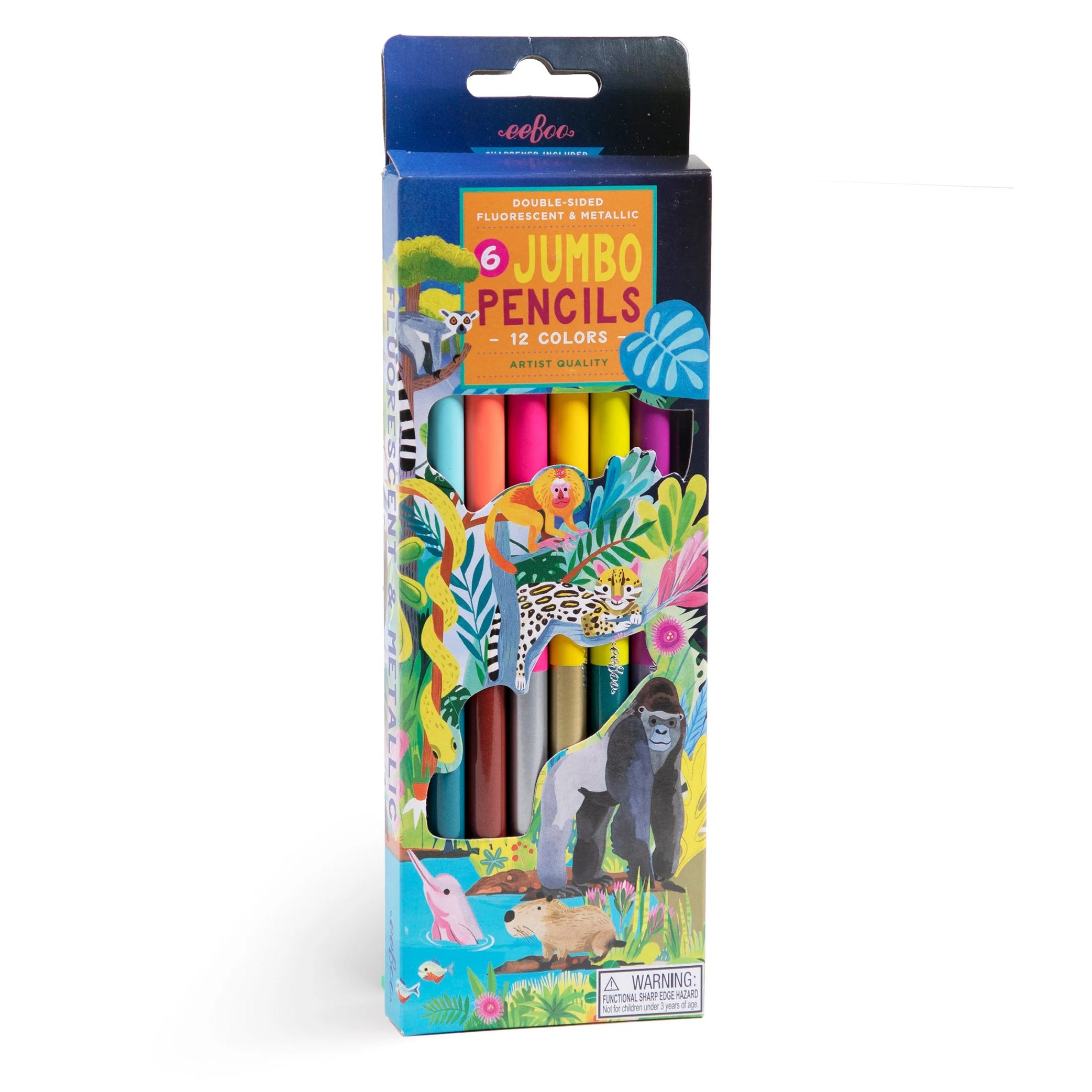 Rainforest Jumbo Colored Pencils