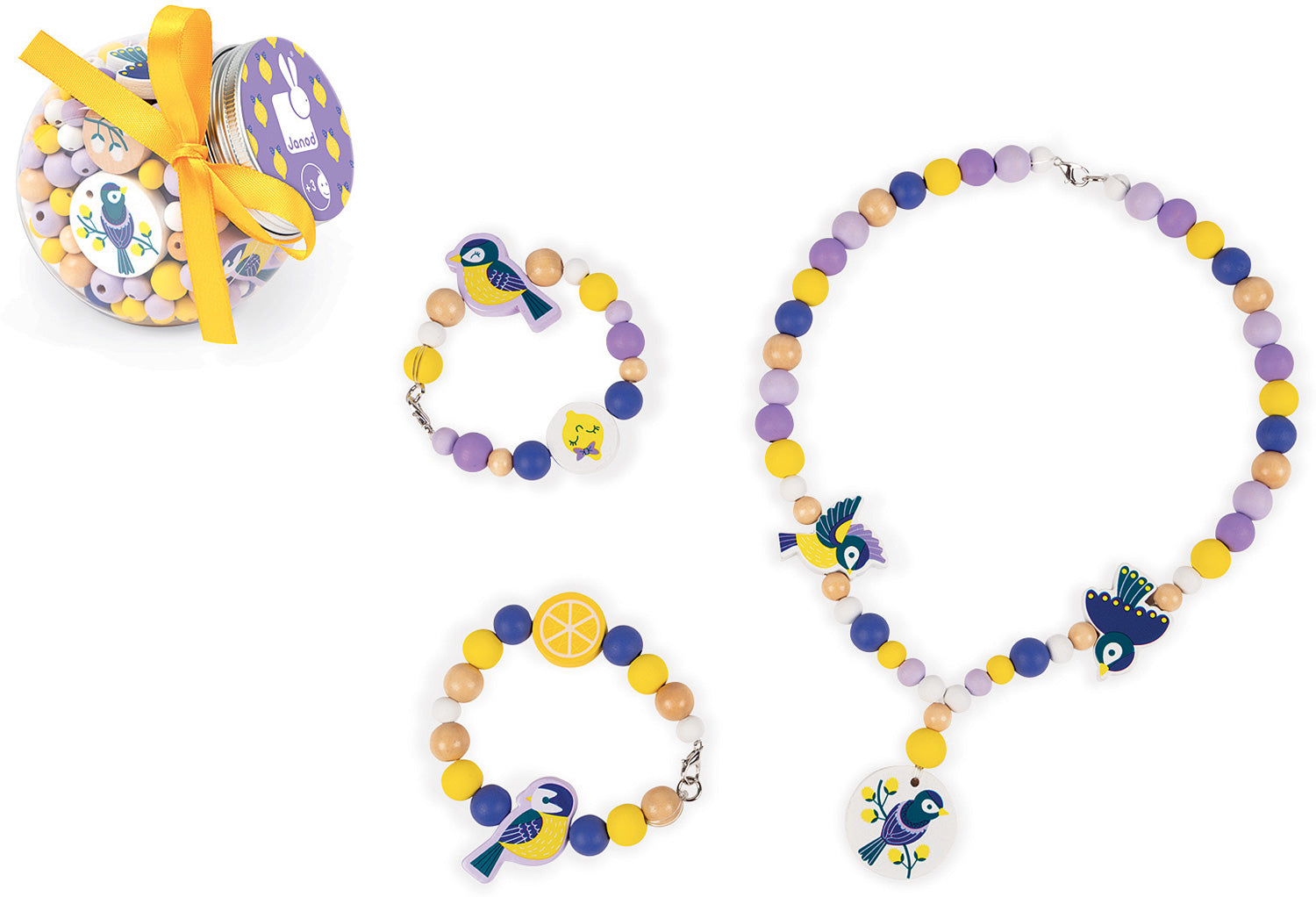 Birdy - Chickadees- 220 Beads