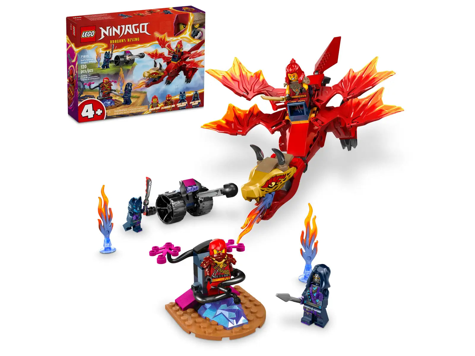 LEGO Kai's Source Dragon Battle