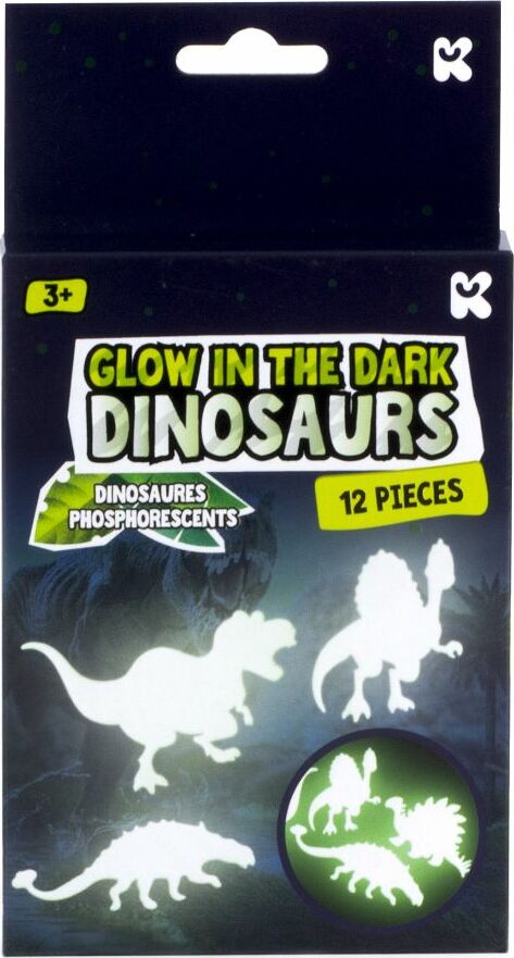 Glow in the Dark Dinosaur Shapes