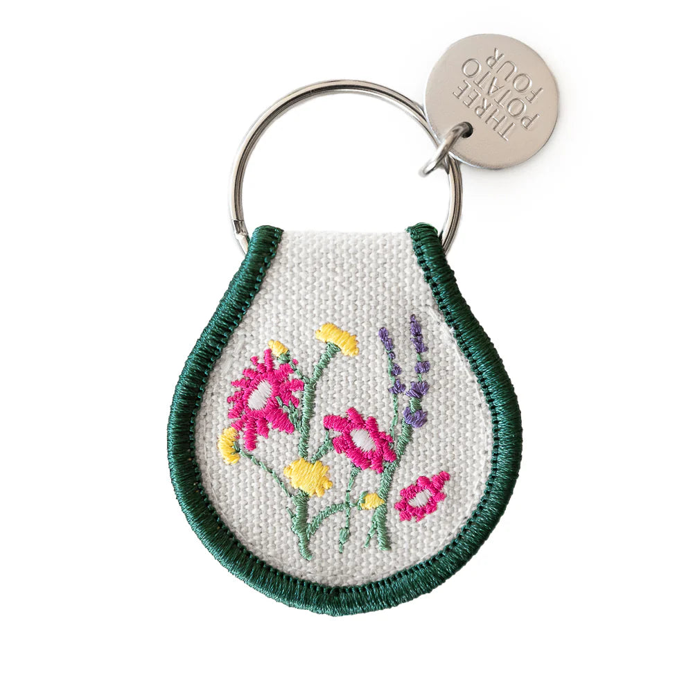 Patch Keychain- Bouquet