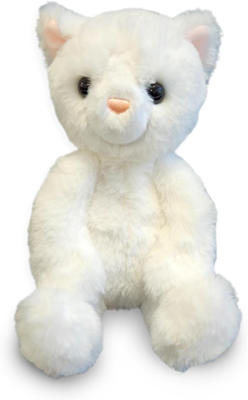 Karing Kitten Lushee - White 10"