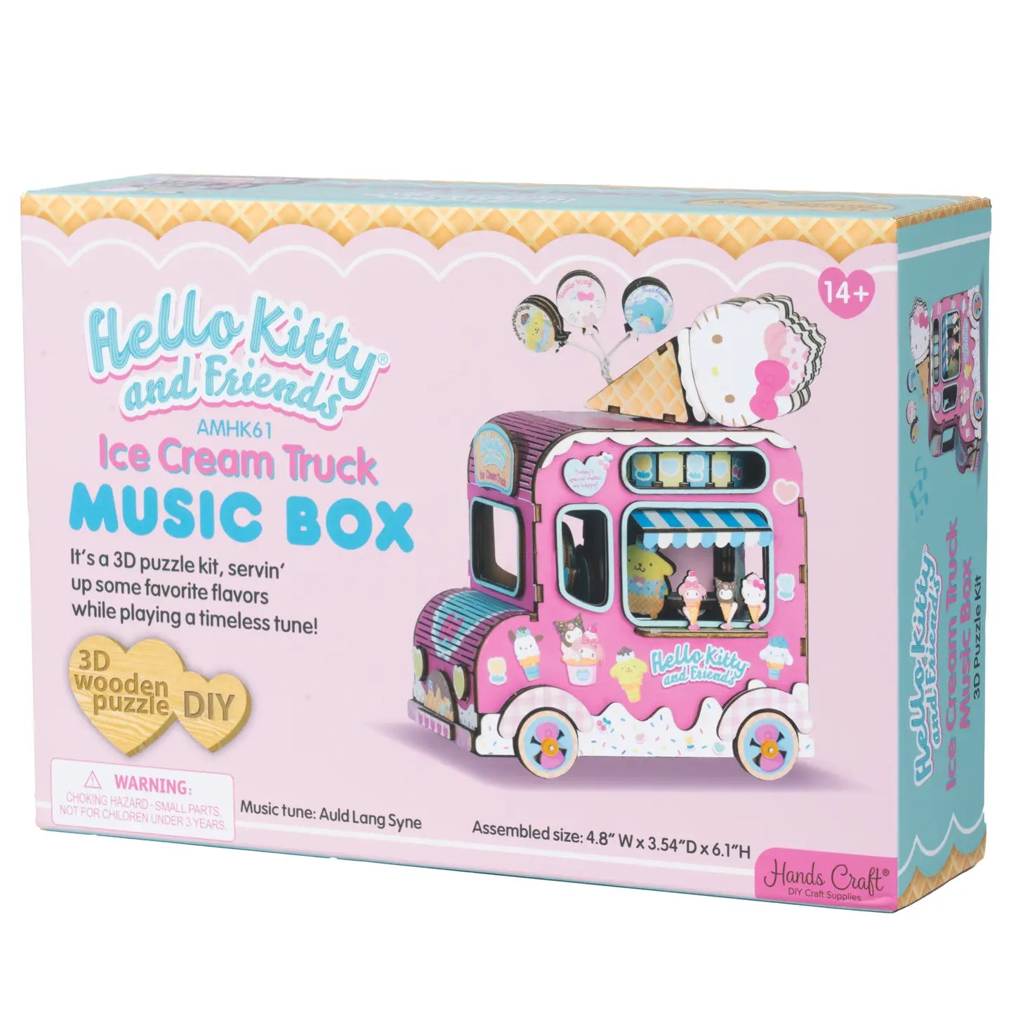 Hello Kitty Ice Cream Truck - DIY Kit