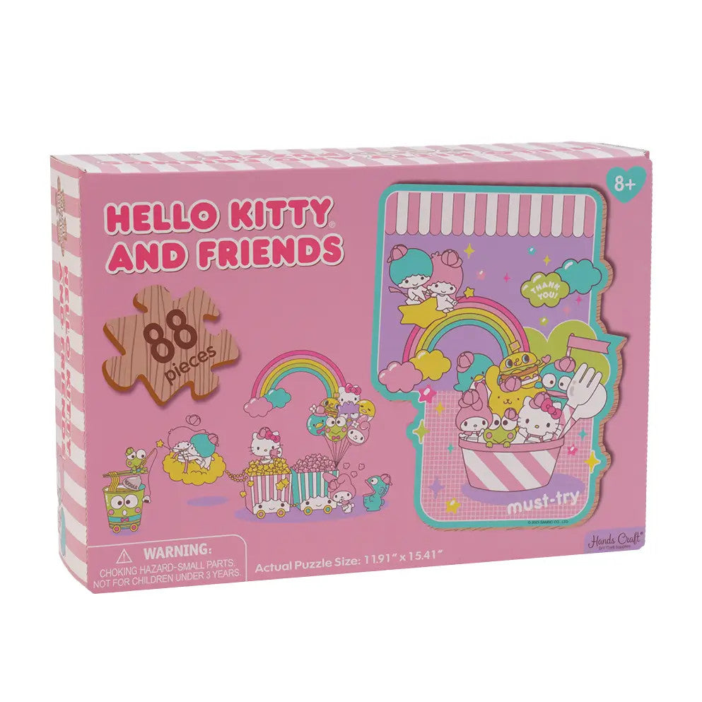 Wooden Jigsaw Puzzle: Hello Kitty Yummy Delight