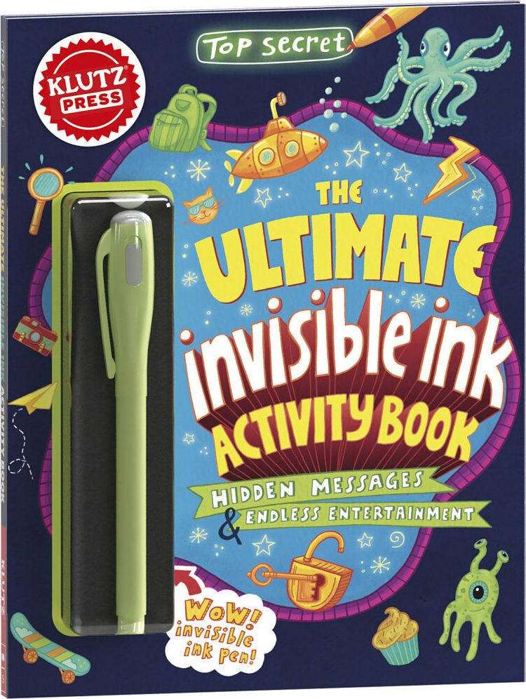 Top Secret: The Ultimate Invisibile Ink Activity Book