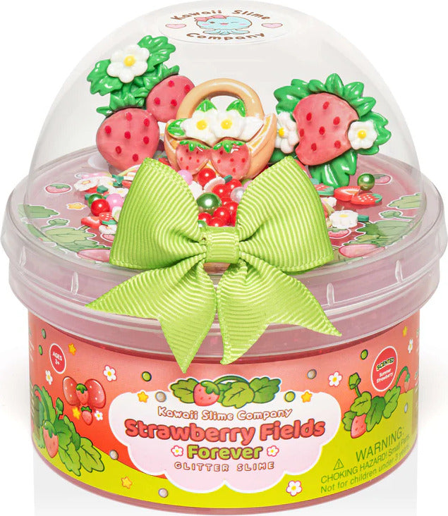 Strawberry Fields Forever Glitter Slime