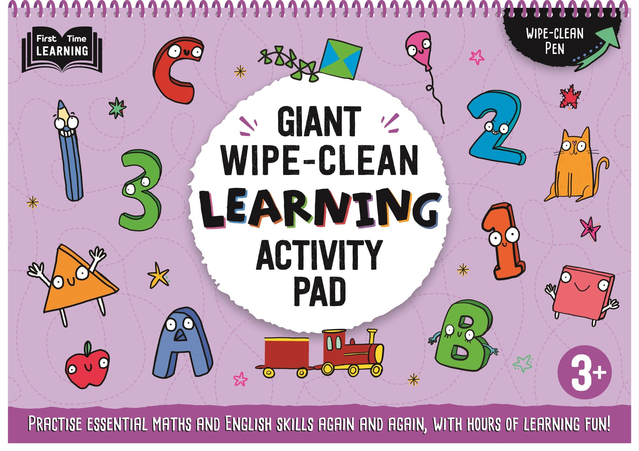 Giant Wipe Clean Learning Pad 3+