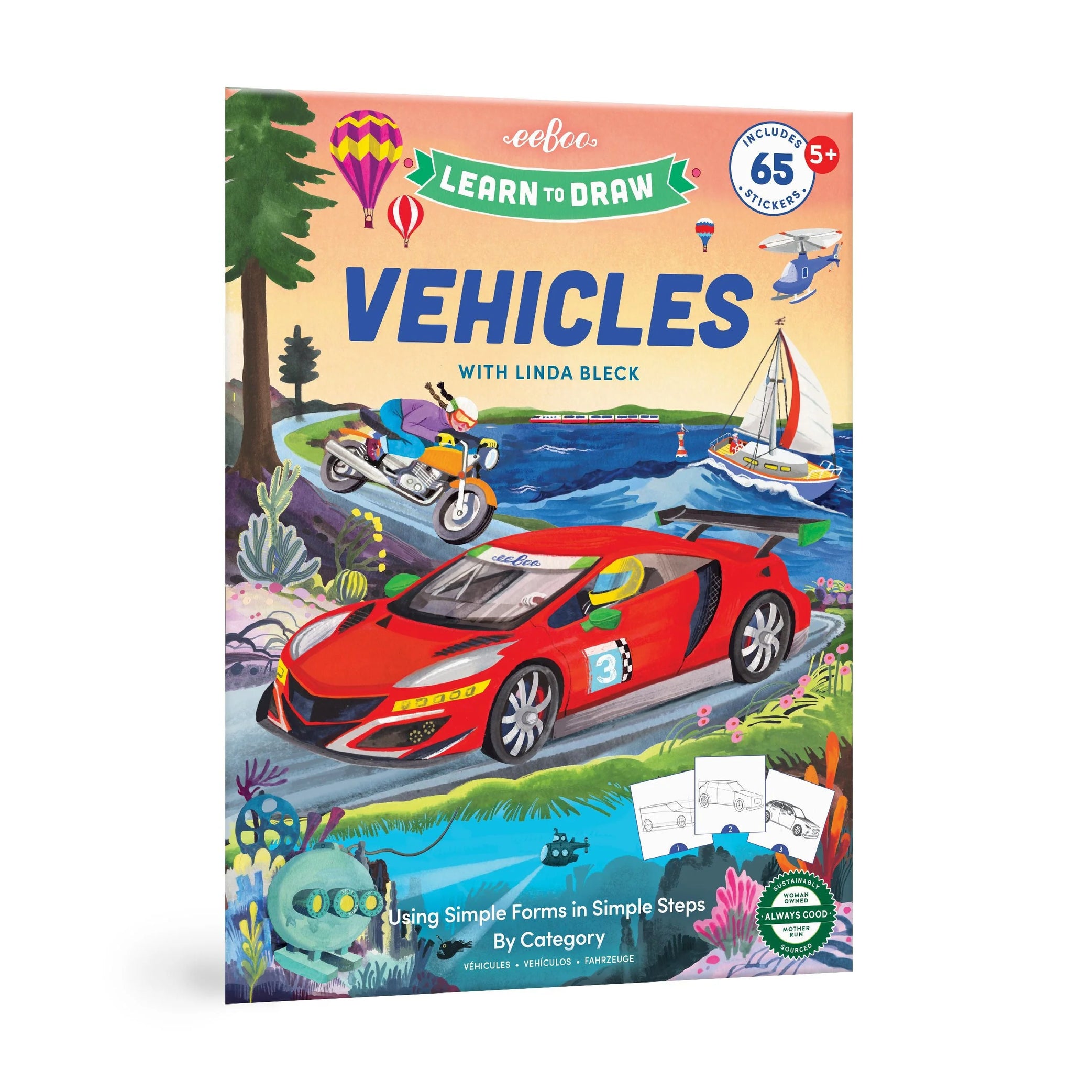 Learn to Draw Vehicles