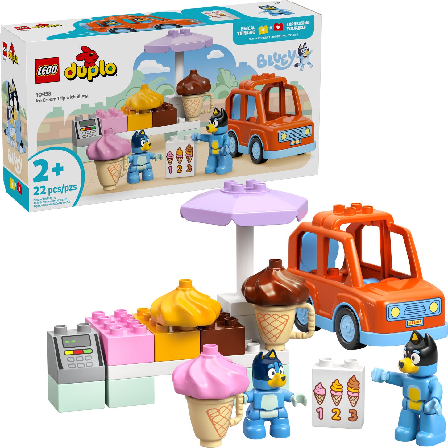 LEGO DUPLO: Ice Cream Trip with Bluey