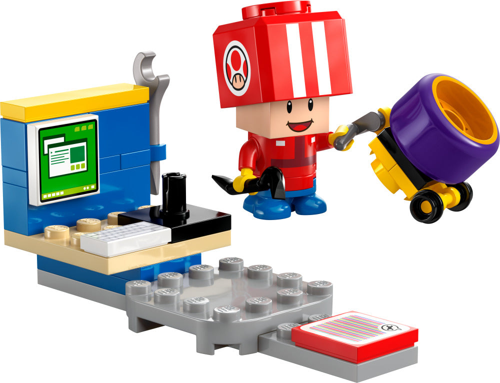 LEGO Super Mario: Mario Kart™ – Toad (Pit Crew)