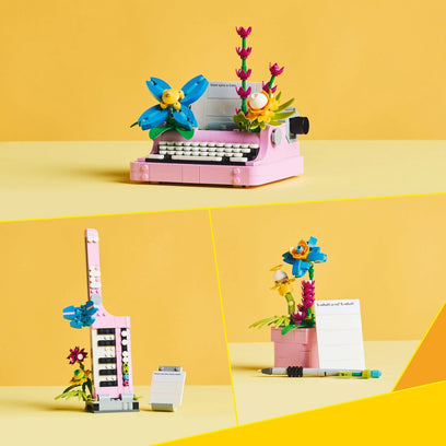 LEGO Creator: Typewriter with Flowers