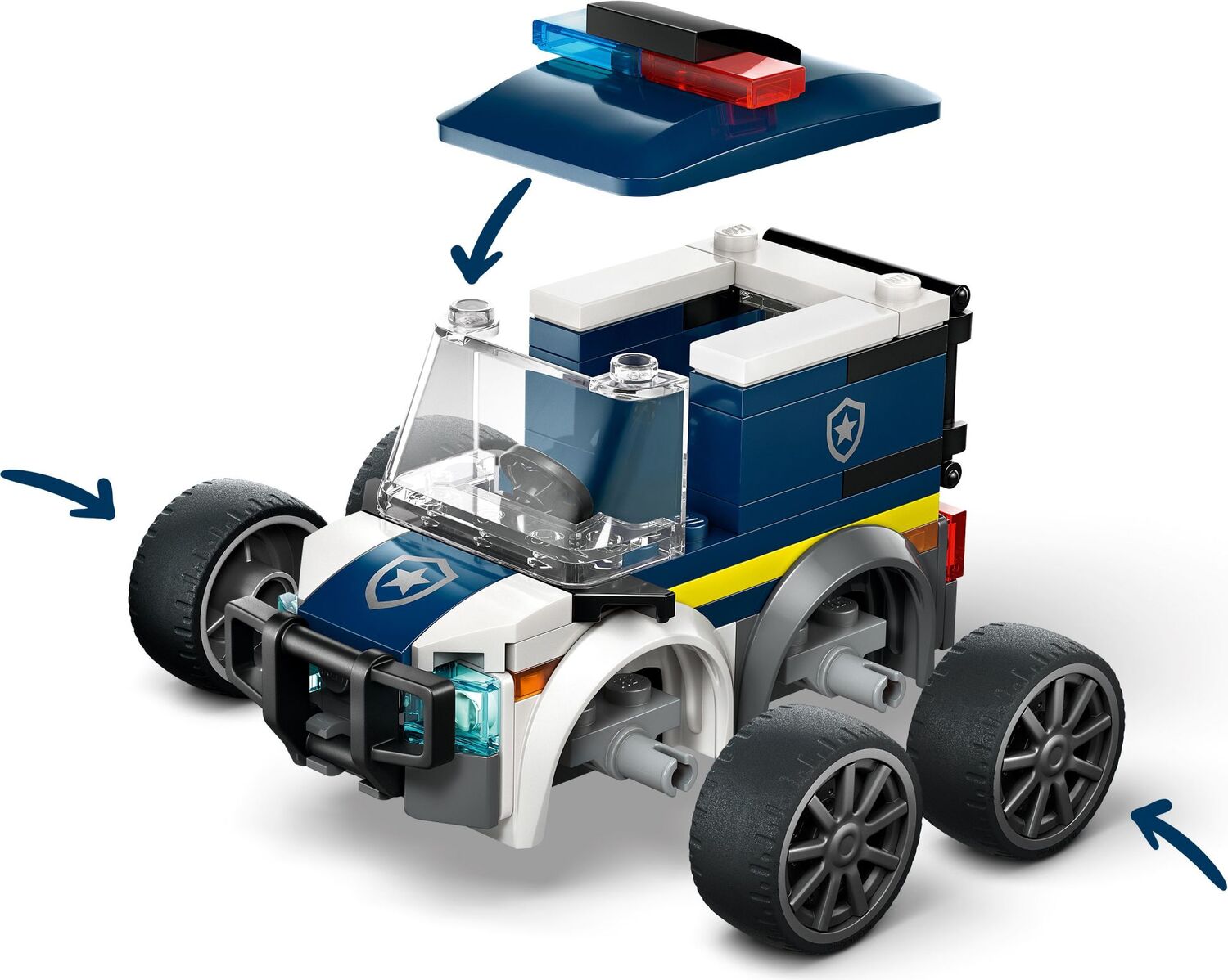 LEGO City Brick Rides: Rides – Police Truck