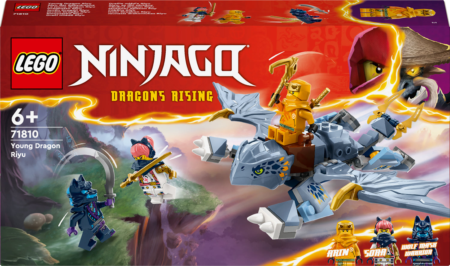 LEGO NINJAGO Young Dragon Riyu Toy Set