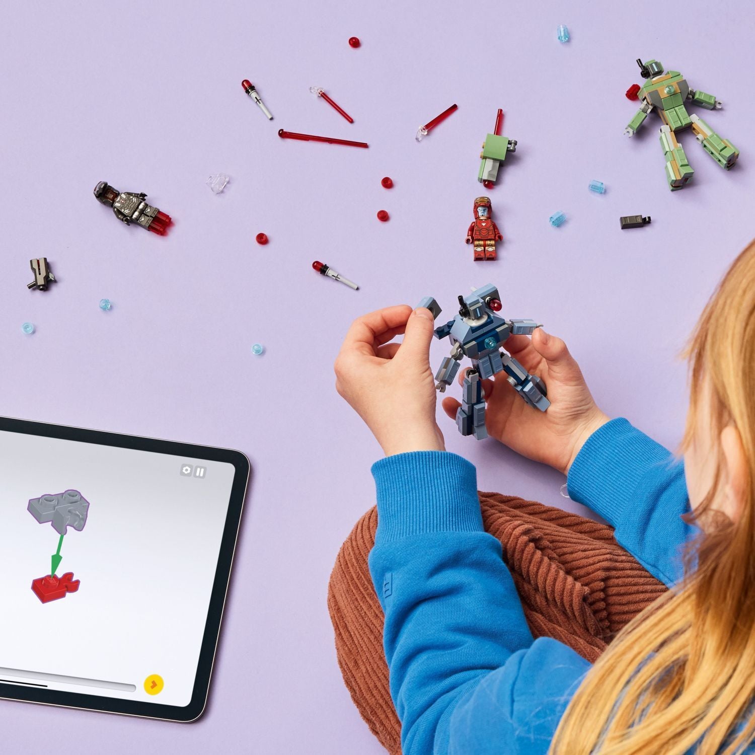 LEGO Super Heroes Marvel: Iron Man & War Machine vs. Hammer Drones