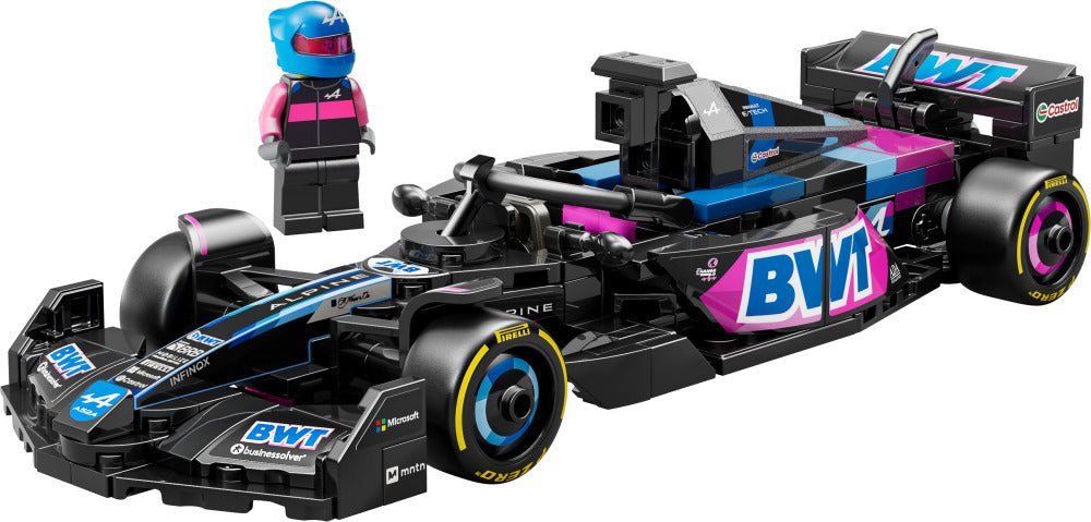 LEGO Speed Champions: BWT Alpine F1® Team A524 Race Car