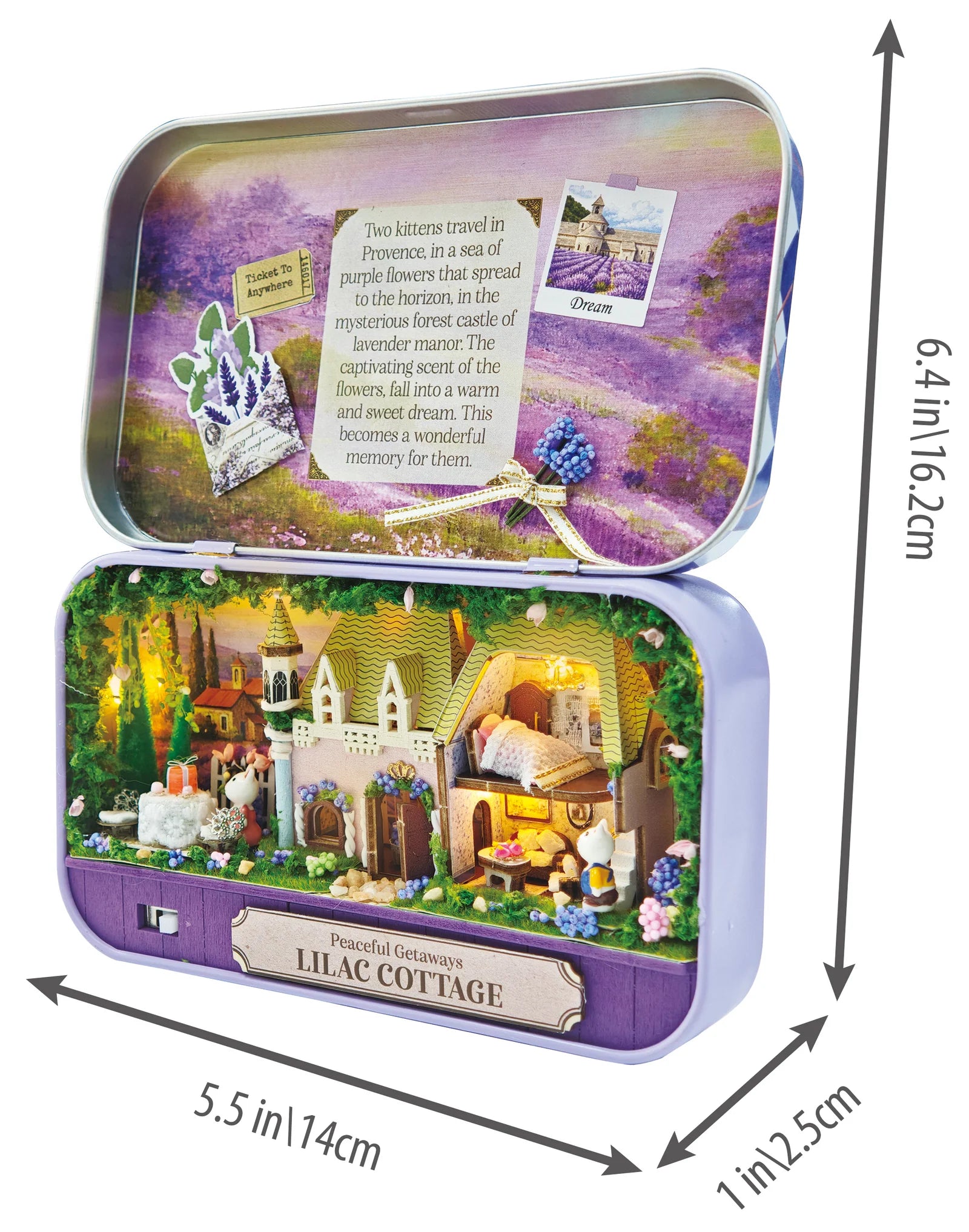 DIY Tiniatures Lilac Cottage