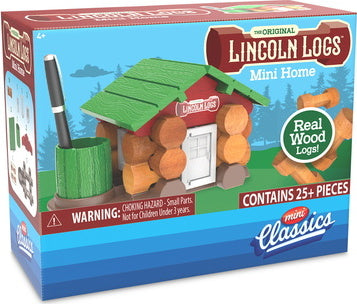 Mini Classics Lincoln Logs Home