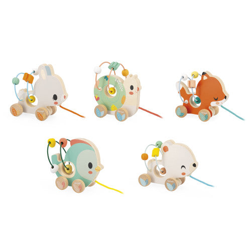 Pull Along Animal Bead Maze