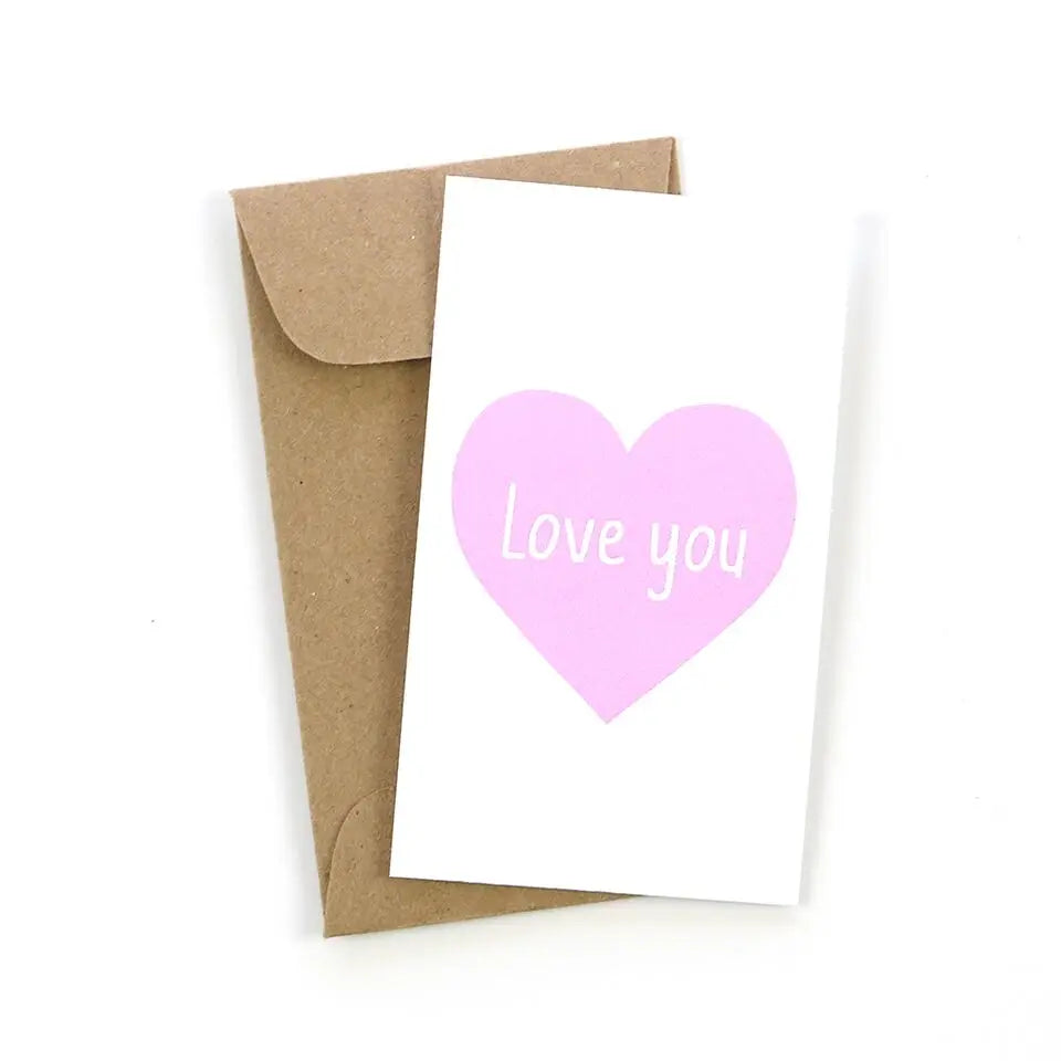 Love You Mini Card