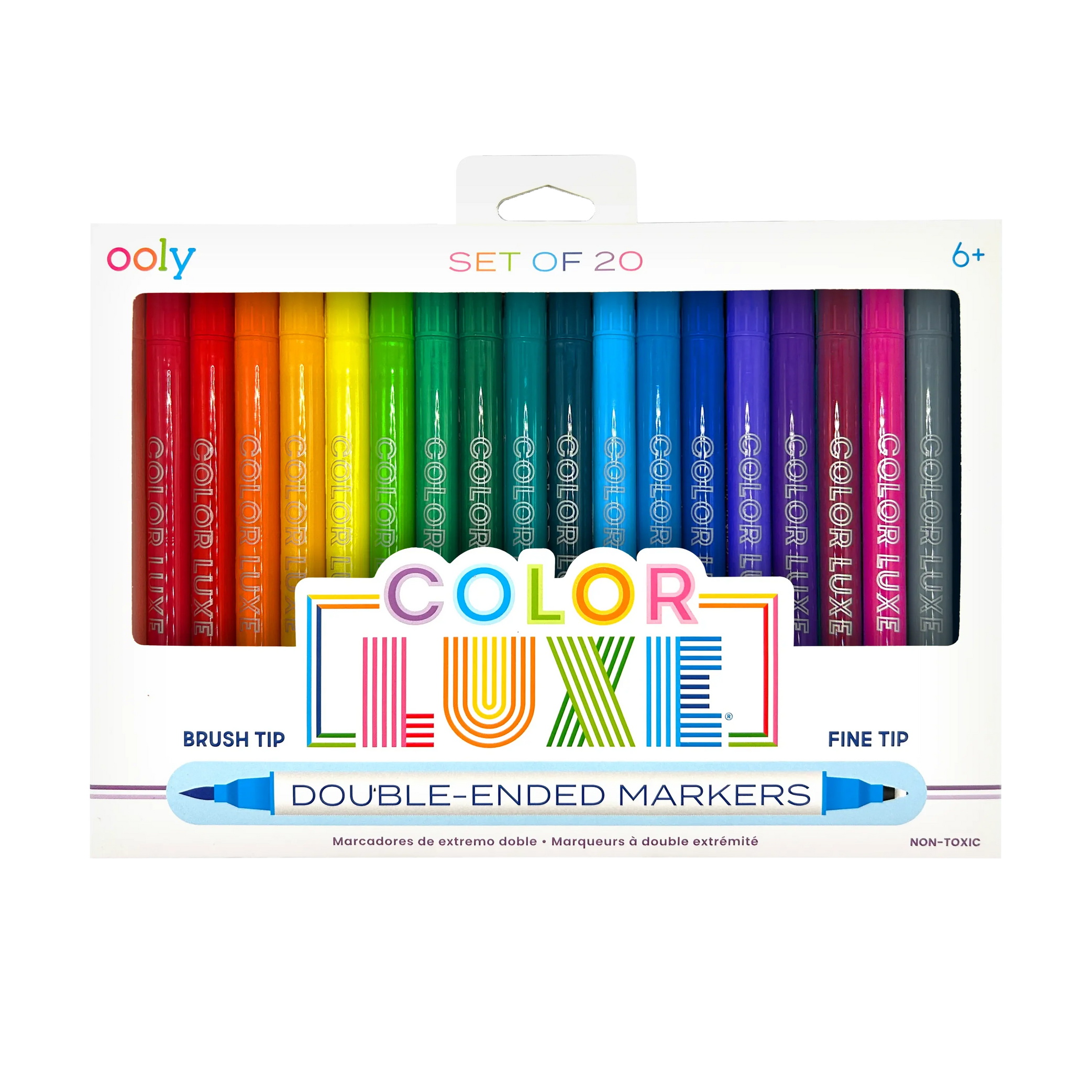 Color Luxe Double-Ended Markers, set of 20